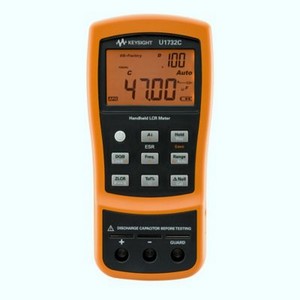 LCR Meter, handheld, 20000 count, dual display, 100Hz/120Hz/1KHz/10KHz