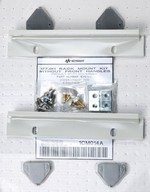 Keysight Technologies Inc. 1CM014A Rack mount flange kit 177.0mm H (4U) - two flange brackets, four hole plugs - Legacy Quartz Gray Color