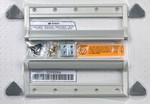 Keysight Technologies Inc. 1CP026A Rack mount flange and handle kit 221.5mm H (5U) - brackets, handles, hole plugs - Legacy Quartz Gray Color
