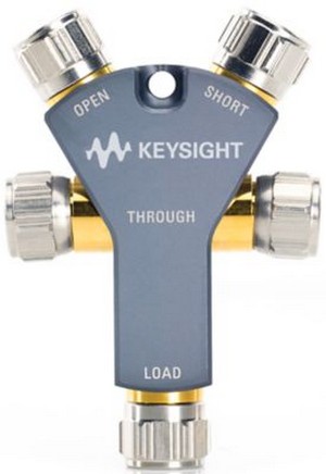 Calibration kit, 4-in-1, open, short, load and through, DC to 18 GHz, Type-N(m), 50 ohm