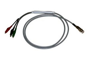 Triax to alligator cable, 200 V, 1.5 m