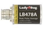 LadyBug Technologies LLC LB478A Power Sensor,USB, CW & Pulse (Peak), 10 MHz to 8 GHz, -60 dBm to +20 dBm