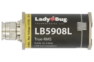 Power Sensor, 9 kHz to 8 GHz, -60 dBm to +26 dBm, USB, USBTMC, SCPI, Includes Triggering, Type-N Male