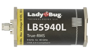 Power Sensor,9 kHz to 40 GHz, -60 dBm to +26 dBm, USB, USBTMC, SCPI, Includes Triggering, 2.92 Male