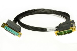 3 feet harness for GX1838/GX1164/GX3104/GX7404, 25 pin male/female connectors on both ends