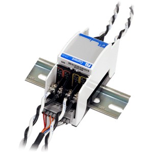 Plug-in Interface to 5 amp Output Current Transformers. Four channels with 12in (30cm) bridge cable to PQube 3 current input channels. High accuracy calibration ensures full IEC Class 0.2 and ANSI Class 0.2S accuracy compliance