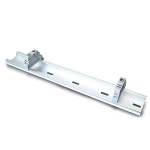 DIN rail with 2 end stops. 10.5