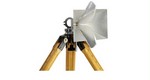 Rohde & Schwarz 4070.7000.02 Double-ridged waveguide horn antenna 800 MHz to 18 GHz, linear polarized broadband transmitting/receiving antenna N-female including individual calibration
