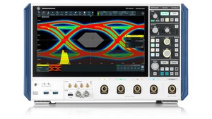High-performance oscilloscope R&S®RTP with 16/8 GHz bandwidth and 40/20 Gsample/s sampling rate on 2/4 channels and 13.3