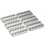 Scientific Industries, Inc. SI-1120 6 Clip Plates for 12 each 10-13mm tubes