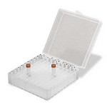Scientific Industries, Inc. SI-1135 1 Magnetic Covered 100 Microtube Box