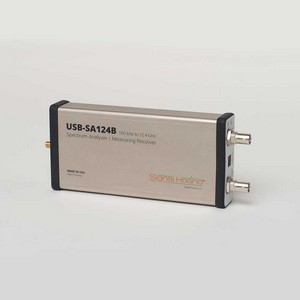 Spec-An, 100kHz to 12.4GHz with OCXO; provides precision timebase