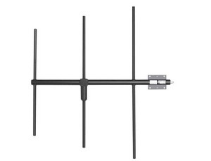 Antenna Yagi - LMR 2-Way Land Aviation Marine - 216-240 MHZ 5 dBd - 500 Watt Max - Mount Base or Ship - Polarization Single Vertical - Pattern Directional - Connector N-F