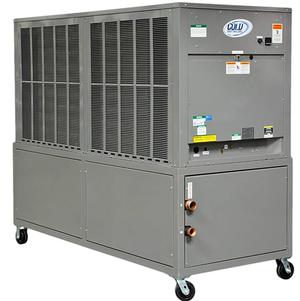 ACWC-240-E Industrial Chiller 460V/60Hz/3PPE 70kW @ 10°C Ambient temp tolerance: -28°C (-20°F) to 35°C (95°F)