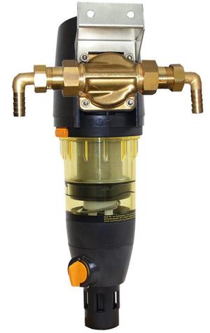 Particle filter for cooling water cycle