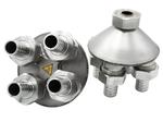 JULABO USA Inc. 8970524 Quad distributing adapters, G 1 1/4