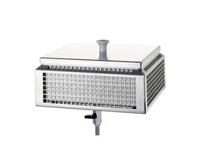 External expansion vessel, 3 liters. For use with PRESTO A45, A45t, W50, W50t, W55, A80, A80t, W80, W80t, A85, A85t, W85, W85t models. Installs on back of unit to increase capacity for thermal fluid expansion during high temperature operation.
