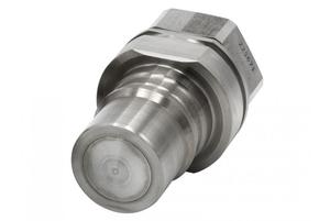 Self-sealing adapter M24x1.5 male, FFKM (-45+200 °C), requires 8980716 to make a pair