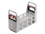 JULABO USA Inc. 9970300 High grade plastic test tube rack, up to +100 Â°C, for 60 tubes 100 x 16/17 mm dia.