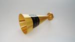 Millimeter Wave Products, Inc. 262E-15-0.125-387 E-band WR-12; 15 dB Conical Gain Horn 68-77 GHz