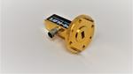Millimeter Wave Products, Inc. 410B-383-1.85mmM Q-band Waveguide to coax adapter, Right Angle, 33-50 GHz, WR-22 to 1.85mm(M)