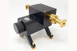 Direct-Reading Variable Attenuator: A Band, 26.5 to 40 GHz, 0-60 dB Attenuation, WR-28 Waveguide, UG-599/ U Flanges