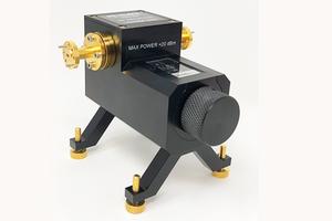Direct-Reading Variable Attenuator: W Band, 75 to 110 GHz, 0-60 dB Attenuation, WR-10 Waveguide, UG-387/U-M Flanges