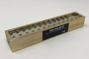 WR-22; 30dB Block Coupler H-Plane; Q-band; 33-50 GHz