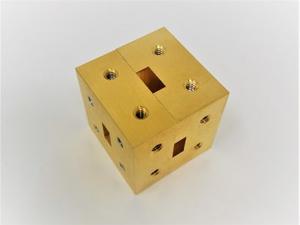 WR-28; 26.5-40 GHz Magic Tee/2 Way Power Divider; Ka-band