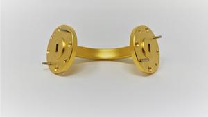 90° E-Plane Bend: U Band, 40 to 60 GHz..