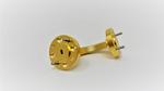 Millimeter Wave Products, Inc. 660W-387 90° E-Plane Bend: W Band, 75 to 110 GHz, 90° Bend Radius, WR-10 Waveguide, UG-387/U-M Flanges