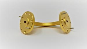 90° H-Plane Bend: U Band, 40 to 60 GHz..