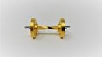 Millimeter Wave Products, Inc. 681D-RH-387 90° Twist: D Band, 110 to 170 GHz, Right Hand, WR-6 Waveguide, UG-387/U-M Flanges