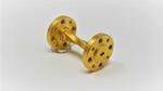 Millimeter Wave Products, Inc. 681E-RH-387 90° Twist: E Band, 60 to 90 GHz, Right Hand, WR-12 Waveguide, UG-387/U Flanges