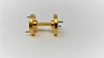 Millimeter Wave Products, Inc. 690F-1-387 Straight Waveguide: F Band, 90 to 140 GHz, 1 Inch Long, WR-8 Waveguide, UG-387/U-M Flanges