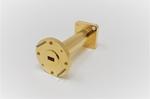 Millimeter Wave Products, Inc. 692K-B-595-383 K-band to Q-band; WR-42 to WR-22 Transition; 18-26.5 GHz to 33-50 GHz