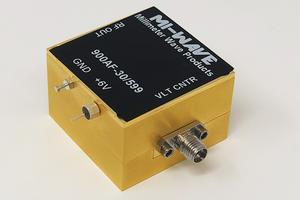 Ka-band WR-28 Voltage Controlled Attenuator, 0-30 dB, 26.5-40 GHz