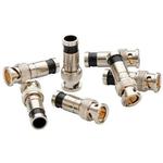 TEMPO Communications 52051397 CONN RG6/6Q BNC COMPR 50-PK 50-PK