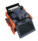 TEMPO Communications 52079879 The 915FS touchscreen optical fusion splicer uses active cladding alignment technology which allows the technician to reliably fuse fiber optic cables with low splice losses