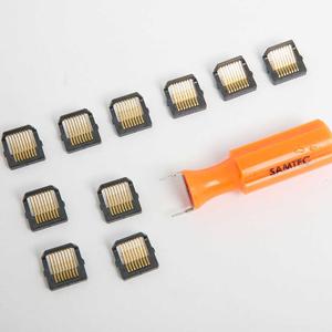 RJ45 inserts and tool