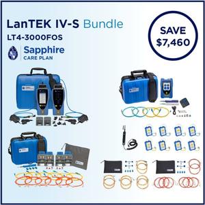 Bundle - LanTEK IV-S 3000MHz + FiberTEK..