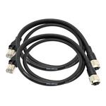 TREND Networks North America R151059 2 x RJ45 to M12 X coded 1m adapter cable